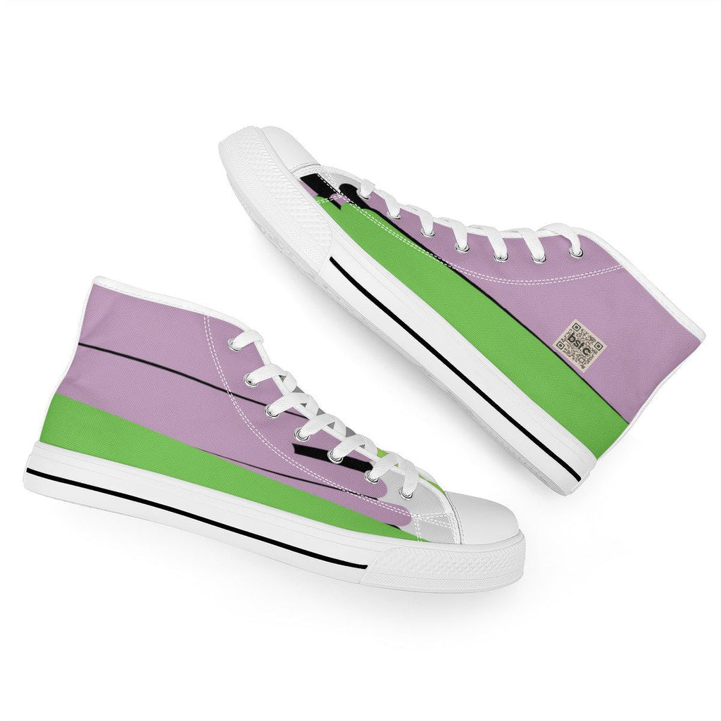 BST.C -COLORS- High-Top Canvas Shoes