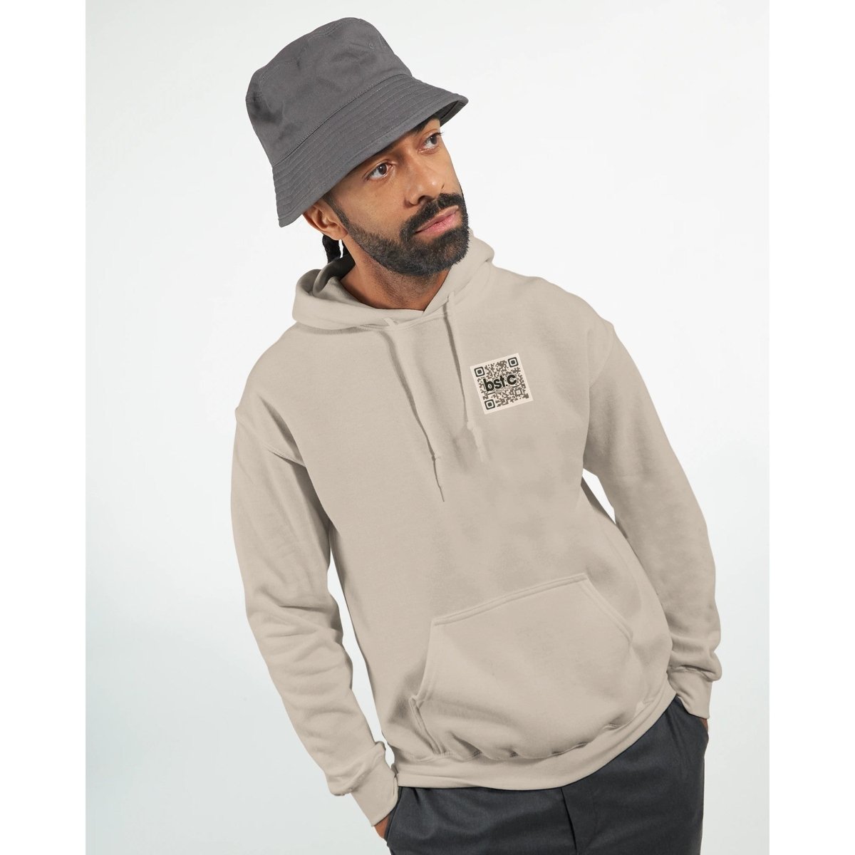 BST.C -IDENTITY- Felpa con cappuccio unisex